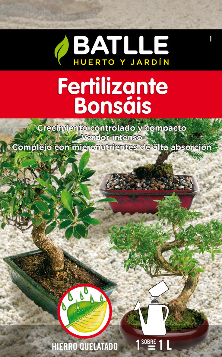 Fertilizante bonsáis soluble